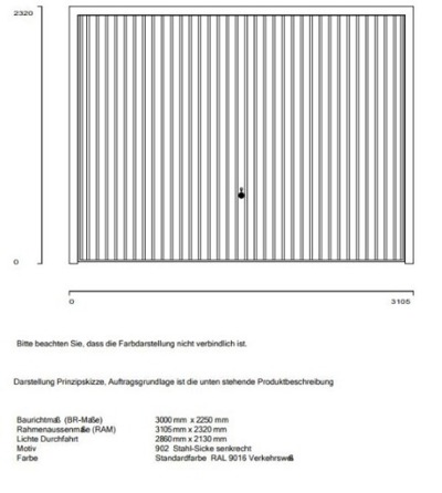 Hörmann Berry-Schwingtor N80